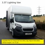 CARRIER-media Ltd Lighting Van